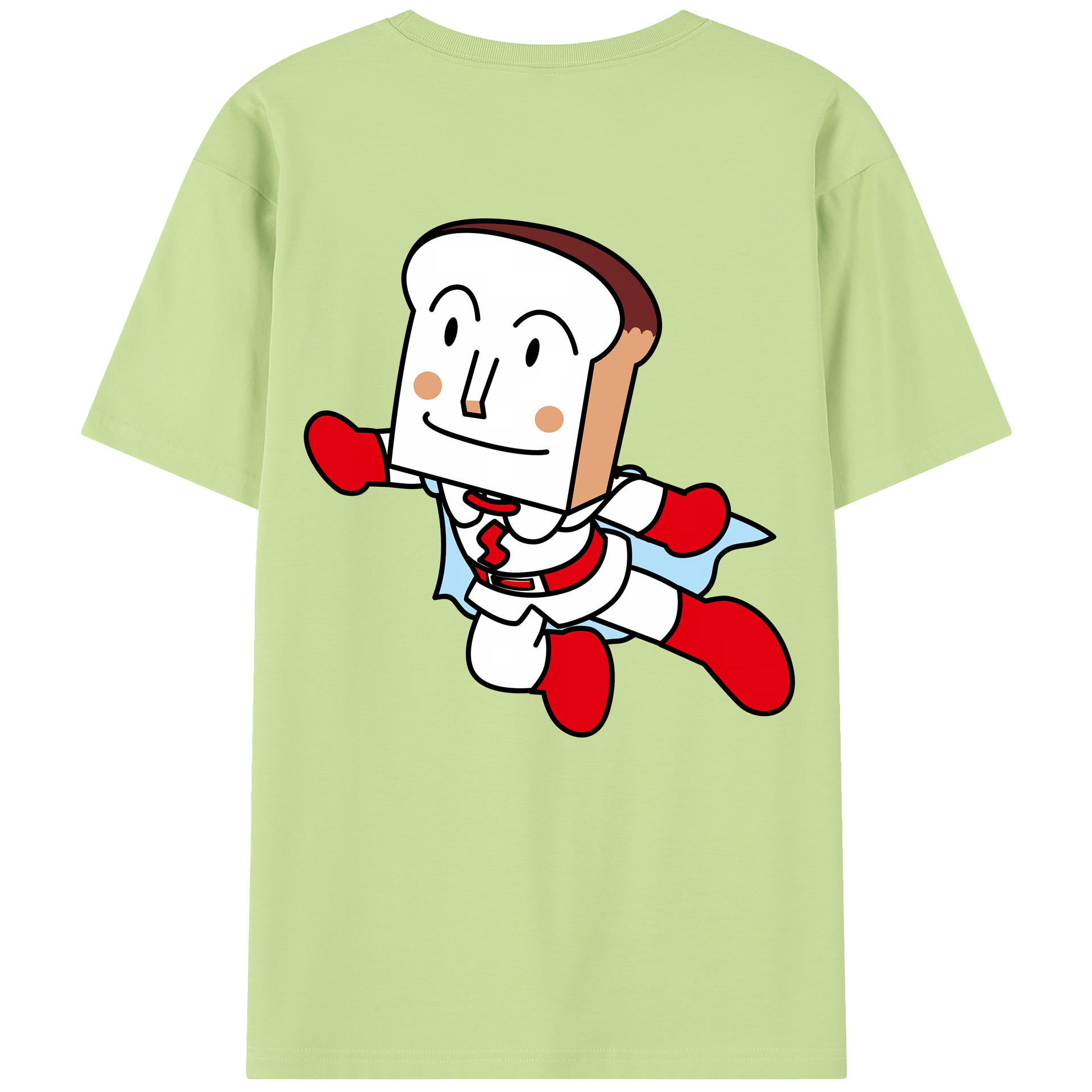 （画像用） アンパンマン Anpanman 綿100％半袖Tシャツ（背面プリント）